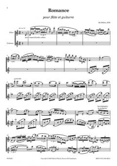 Romance Pour Flute Et Guitarre von Bo Holten 