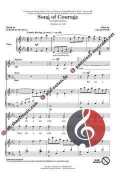 Song of Courage von Allen Pote 