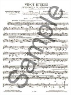 20 Etudes Progressives et Melodiques Vol. 3 von Jean-Jean 