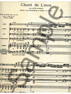 Andre Jolivet: Chant de Linos (André Jolivet) 