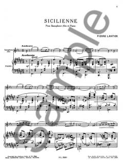 Sicilienne von Pierre Lantier 