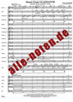 Music from Gladiator von Hans Zimmer 