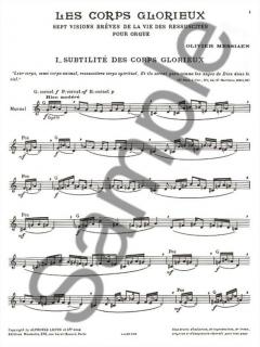 Corps Glorieux Volume 1 von Olivier Messiaen 