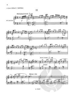 Preludes von Federico Mompou 