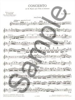 Konzert in D-Dur mit Kadenzen von Taffanel, Gaubert, Donjon von Wolfgang Amadeus Mozart 