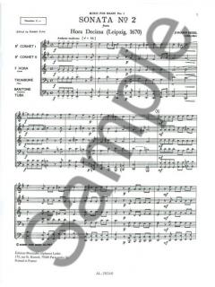Sonata Nr. 2 (Hora Decima) (Johann Pezel) 
