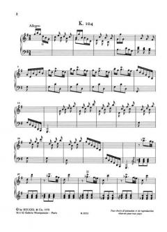 Sonates 3: K104-K155 von Domenico Scarlatti 