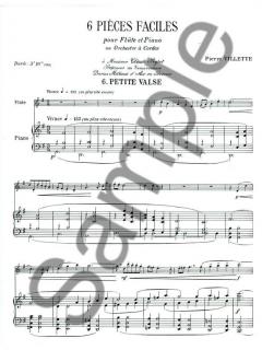 6 Pieces Faciles No. 6 Petite Valse von Villette 