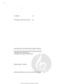 2 Last Movements von Hans Werner Henze 