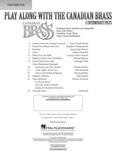 Play Along With The Canadian Brass (Intermediate Level) (Canadian Brass Quintet) 