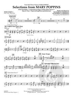 Selections from Mary Poppins von Richard Morton Sherman (Download) 