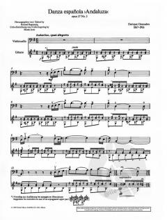 Danza española 'Andaluza' op. 37/5 von Enrique Granados (Download) 