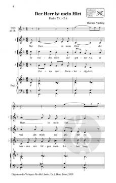 10 Psalmenkanons von Thomas Nüdling 