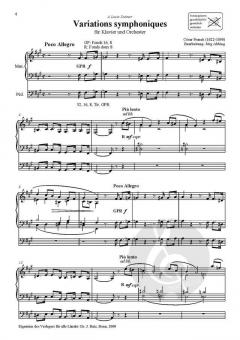 Variations symphoniques von César Franck 