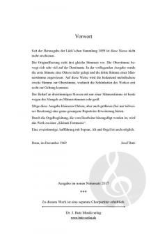 Missa brevis von Claudio Casciolini 
