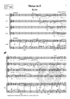 Messe in F von Charles Wood 