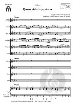 Quem vidistis pastores von Georg Friedrich Händel 