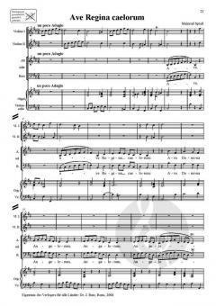 Vier Marianische Antiphonen von Vinzenz Schmid 