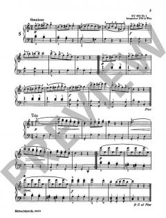 6 deutsche Tänze Heft 2 von Wolfgang Amadeus Mozart 