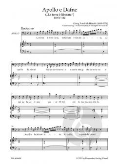 Apollo e Dafne HWV 122 von Georg Friedrich Händel (Download) 