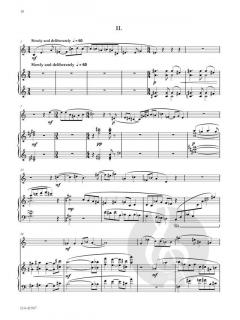 Sonata No. 2 von Samuel Adler 
