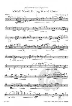 2. Sonate op. 45 von Victor Bruns 