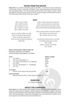 Psalm 150 von Stephen Cohen (Download) 