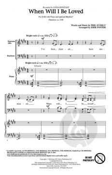 When Will I Be Loved von Phil Everly (Download) 