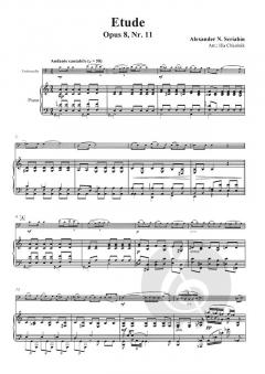 Etude op. 8 Nr. 11 von Alexander Skrjabin 