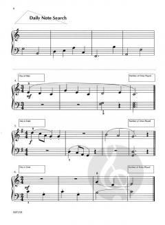 A Line a Day Sight Reading, Level 2 von Jane Smisor Bastien 
