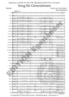 Song für Generationen von Ernst Hutter 