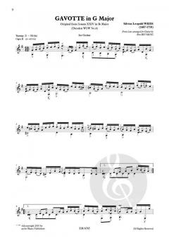 Sonata XXIV (Dresden nr.4) von Silvius Leopold Weiss 