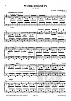 Complete 366' Book XVI 8 Moments Musicaux von Stephane Vande Ginste 