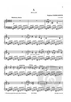 Complete 366' Book XXV: 10 Etudes Rythmiques von Stephane Vande Ginste 