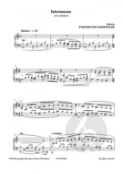 Intermezzo in a moll von Christa Steenhuyse-Vandevelde 