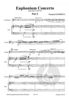 Euphonium Concerto von François Glorieux 