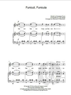 Funiculi, Funicula von Luciano Pavarotti 