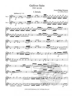 Gulliver Suite von Georg Philipp Telemann 