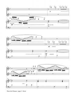 Pan et les Oiseaux from 'La Flute de Pan' von Jules Mouquet 