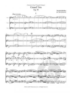 Grand Trio op. 90 von Friedrich Kuhlau 