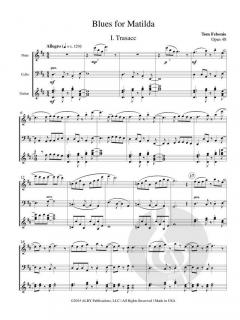 Blues for Matilda op. 48 von Tom Febonio 