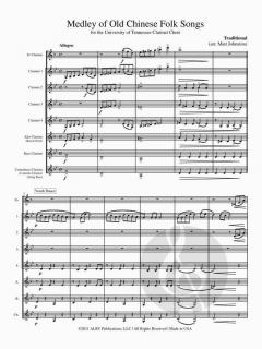 Medley of Old Chinese Folk Songs 