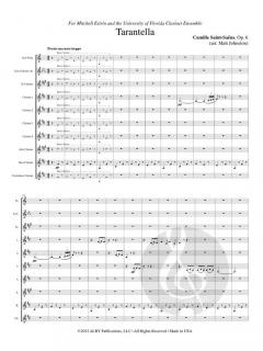 Tarantella op. 6 von Camille Saint-Saëns 