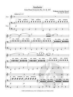 Andante from Piano Concerto No. 21 von Wolfgang Amadeus Mozart 