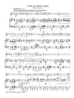 Songs of a Wayfarer von Gustav Mahler 