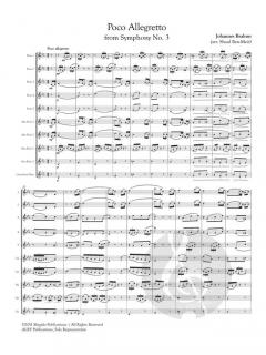 Poco Allegretto from Symphony No. 3 von Johannes Brahms 