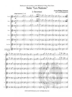 Suite 'Les Nations' von Georg Philipp Telemann 