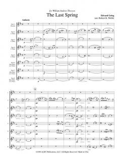 The Last Spring von Edvard Grieg 