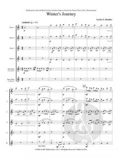 Winter's Journey von Lewis A. Kocher 