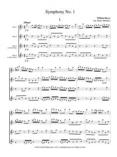 Symphony No. 1 von William Boyce 